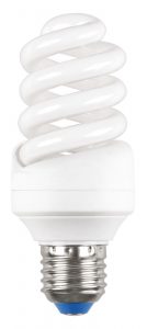 Лампа энергосберегающая КЭЛP-FS спираль Е27 15Вт 4000К IEK-eco