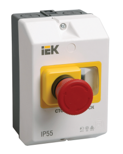 Защитная оболочка с кнопкой "Стоп" IP54 IEK