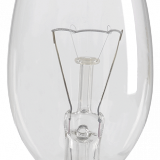 Лампа накаливания C35 свеча прозрачная 60Вт E14 IEK