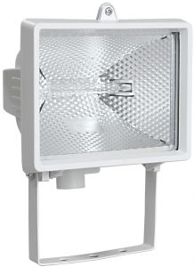 Прожектор галогенный ИО500 IP54 белый IEK