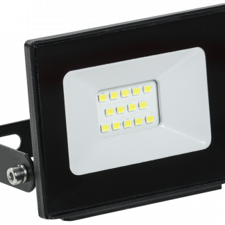 Прожектор светодиодный СДО 06-10 IP65 6500K черный IEK