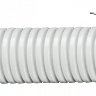Труба гофрированная ПВХ d=25мм с зондом (50м) IEK
