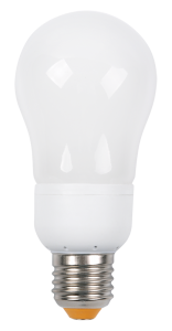 Лампа энергосберегающая КЭЛ-A груша Е27 15Вт 2700К IEK