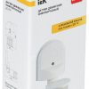 Датчик движения ДД-008 1100Вт 180град 12м IP44 белый IEK