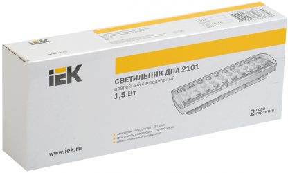 Светильник аварийный ДПА 2101 непостоянного действия 30LED 4ч IP20 IEK